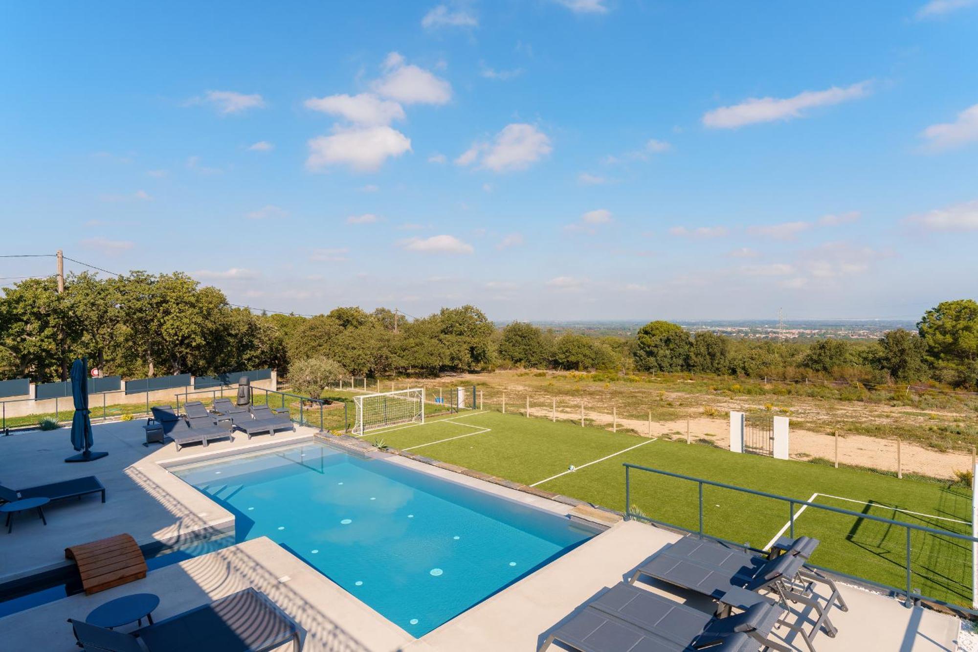 Mas Sureda - Evasion Luxueuse Avec Vue Panoramique Villa อาร์เจเลส-ซัวร์-แมร์ ภายนอก รูปภาพ