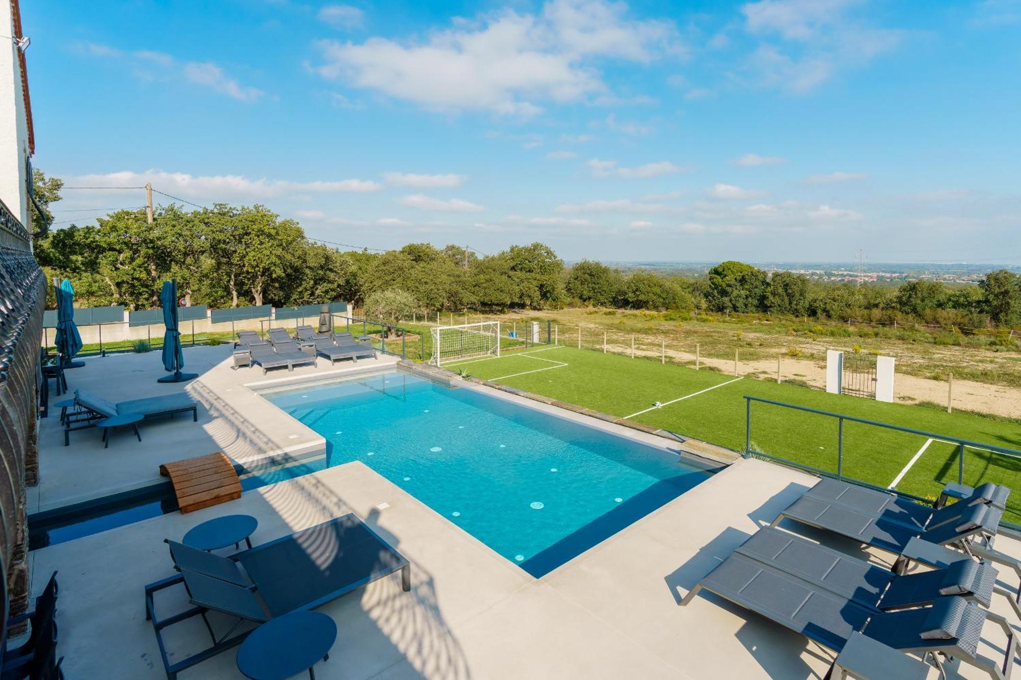 Mas Sureda - Evasion Luxueuse Avec Vue Panoramique Villa อาร์เจเลส-ซัวร์-แมร์ ภายนอก รูปภาพ